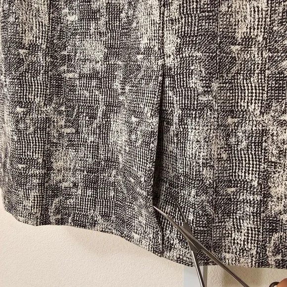 M.M. LAFLEUR NWT Aditi Crackle Sleeveless Black & Cream Dress Sz +3 (US 3X) - Picture 4 of 15